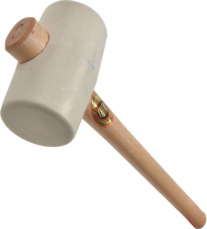 Tooled Up | Thor Thor White Rubber Mallet 725g Thor Thor White Rubber Mallet 725g