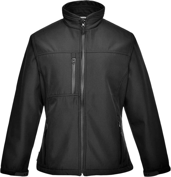 Tooled Up | Portwest Portwest Ladies Charlotte Softshell Jacket Black M Portwest Portwest Ladies Charlotte Softshell Jacket Black M