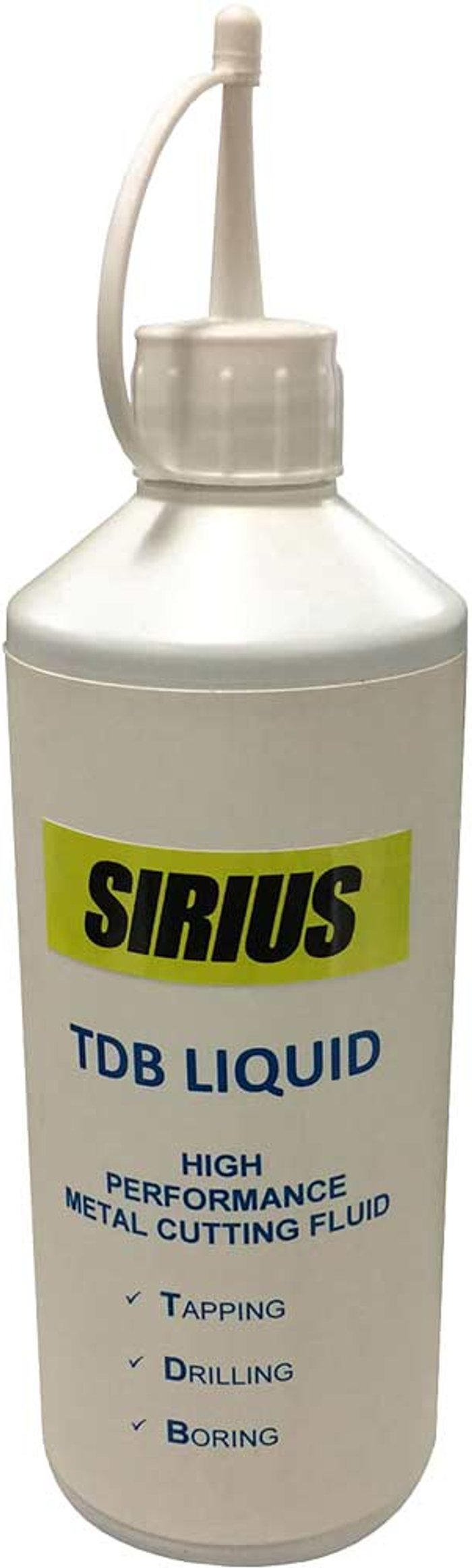 Tooled Up | Sirius Sirius TDB High performance Metal Cutting Drill and Tapping Liquid 500ml Sirius Sirius TDB High performance Metal Cutting Drill and Tapping Liquid 500ml
