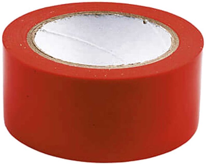 Tooled Up | Sirius Sirius Lane Line Marking Tape Red 50mm 33m Sirius Sirius Lane Line Marking Tape Red 50mm 33m