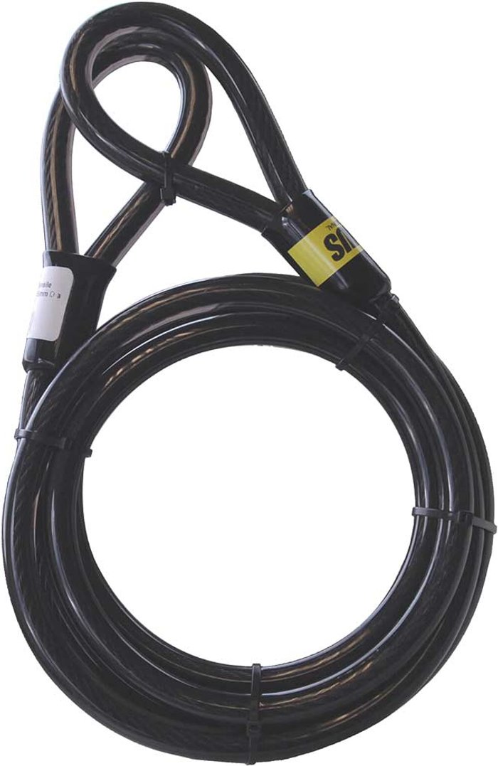 Tooled Up | Sirius Sirius High Tensile Heavy Duty Steel Security Cable 15mm 3000mm Sirius Sirius High Tensile Heavy Duty Steel Security Cable 15mm 3000mm