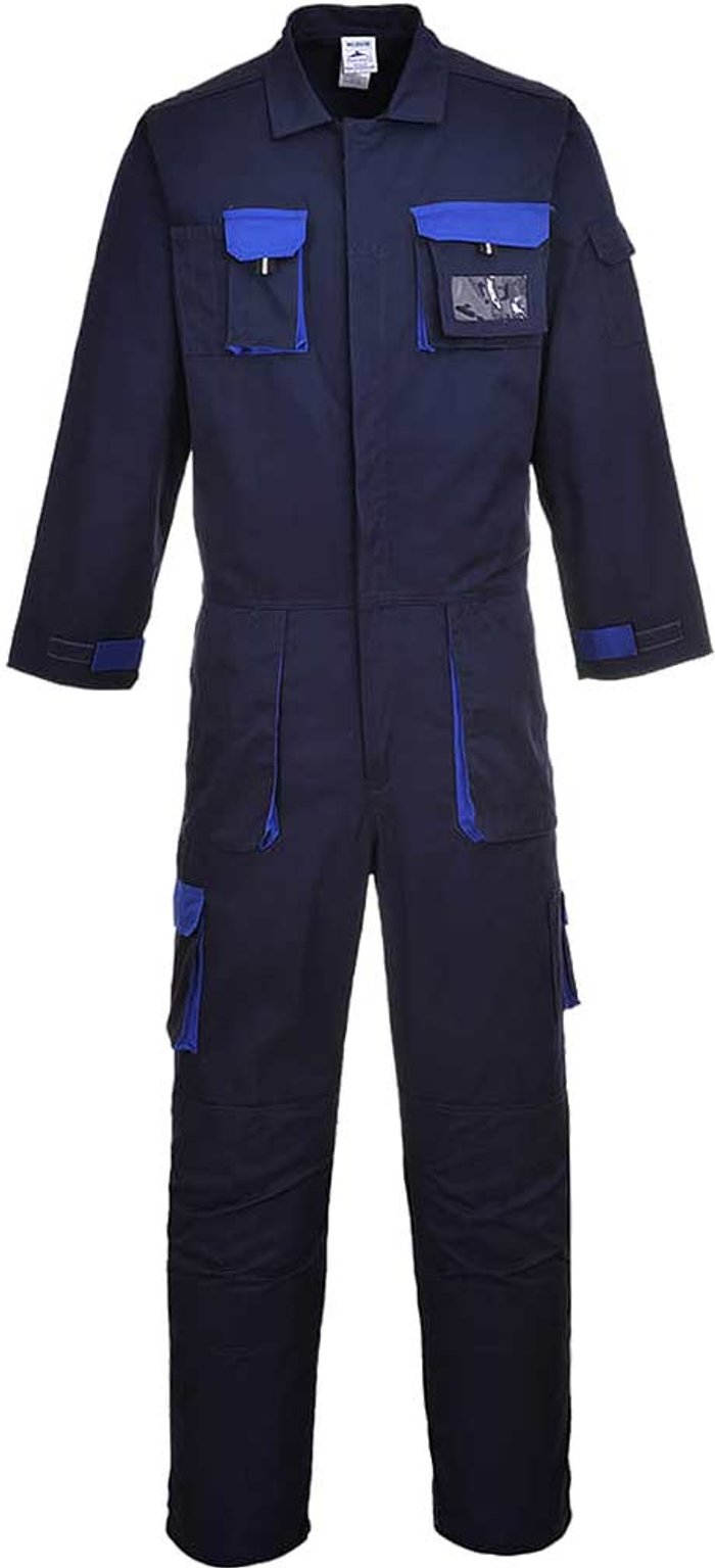 Tooled Up | Portwest Portwest TX15 Contrast Coverall Navy M Portwest Portwest TX15 Contrast Coverall Navy M