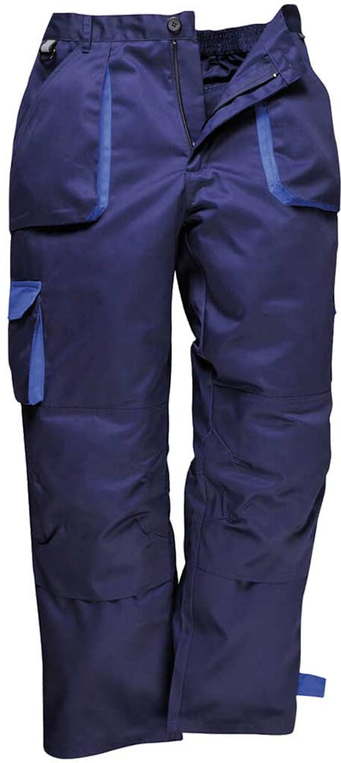Tooled Up | Portwest Portwest TX16 Contrast Lined Trousers Navy S Portwest Portwest TX16 Contrast Lined Trousers Navy S