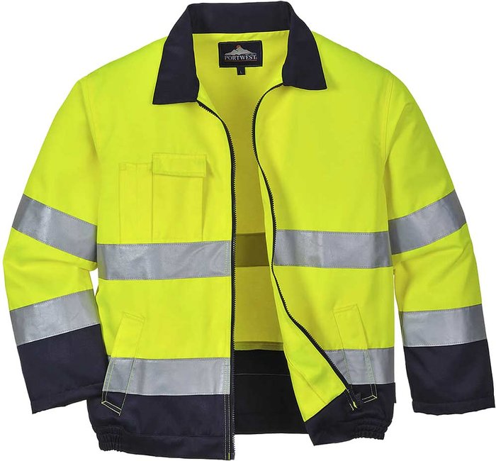 Tooled Up | Portwest Portwest TX70YNRXXL - sz 2XL Madrid Hi-Vis Jacket - Yellow/Navy - Yellow/Navy Portwest Portwest TX70YNRXXL - sz 2XL Madrid Hi-Vis Jacket - Yellow/Navy - Yellow/Navy