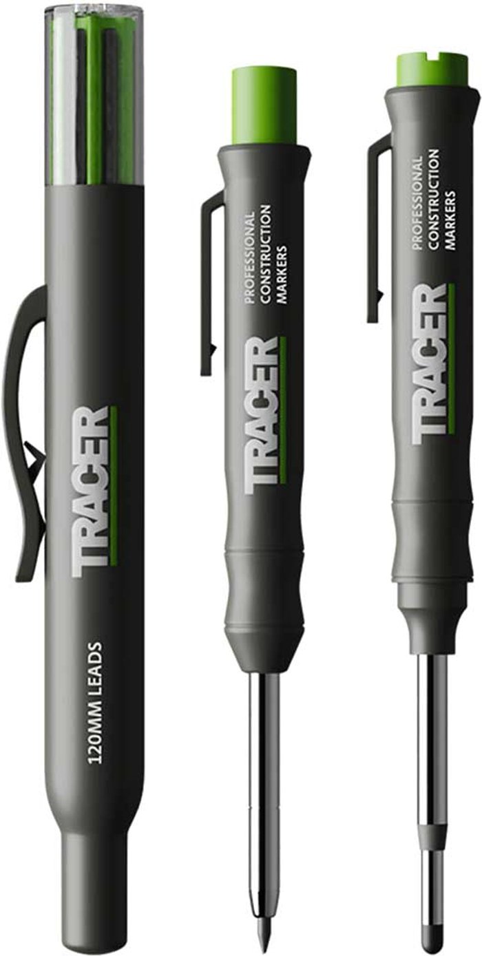 Tooled Up | Tracer Marking Tools Tracer Professional Clog Free Deep Hole Marker Complete Set Tracer Marking Tools Tracer Professional Clog Free Deep Hole Marker Complete Set