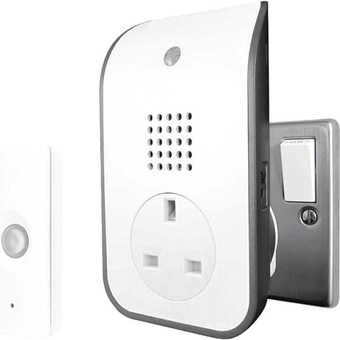 Tooled Up | Uni-Com Plug Through Door Chime Uni-Com Plug Through Door Chime