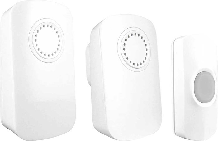 Tooled Up | Uni-Com Uni-Com Unicom Smart Portable And Plug In Door Chime Set Uni-Com Uni-Com Unicom Smart Portable And Plug In Door Chime Set