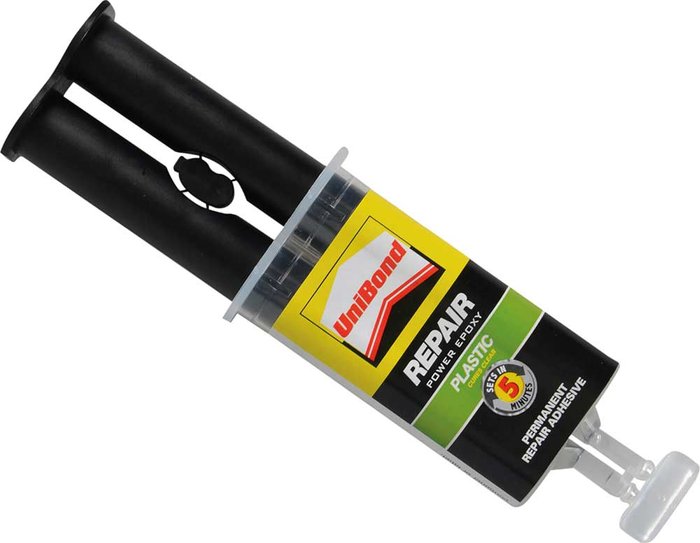 Tooled Up | Unibond Unibond Power Repair 2 Part Plastic Adhesive Epoxy Unibond Unibond Power Repair 2 Part Plastic Adhesive Epoxy