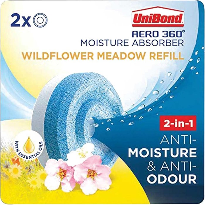 Tooled Up | Unibond UniBond AERO 360 Moisture Absorber Refil - Mixed Fruit / 2 Unibond UniBond AERO 360 Moisture Absorber Refil - Mixed Fruit / 2