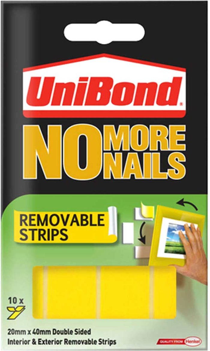 Tooled Up | Unibond No More Nails Removable Strip Unibond No More Nails Removable Strip