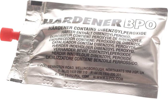 Tooled Up | UPO UPO Isopon Hardener Sachet For P38 and P40 Body Fillers 40g UPO UPO Isopon Hardener Sachet For P38 and P40 Body Fillers 40g