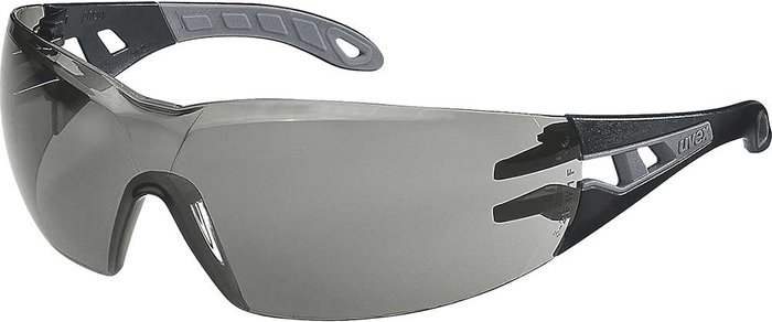 Tooled Up | Uvex Uvex Pheos Sunglare Filter Safety Glasses Black Grey Uvex Uvex Pheos Sunglare Filter Safety Glasses Black Grey