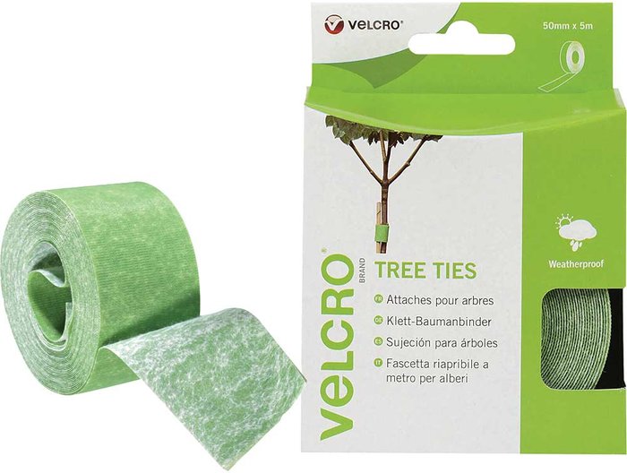 Tooled Up | Velcro® Brand Velcro Adjustable Tree Ties Green 20mm 5m Pack of 1 Velcro® Brand Velcro Adjustable Tree Ties Green 20mm 5m Pack of 1