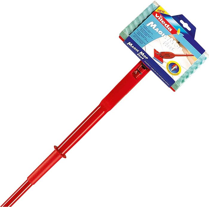 Tooled Up | Vileda Vileda Flat Magic Mop Red Vileda Vileda Flat Magic Mop Red