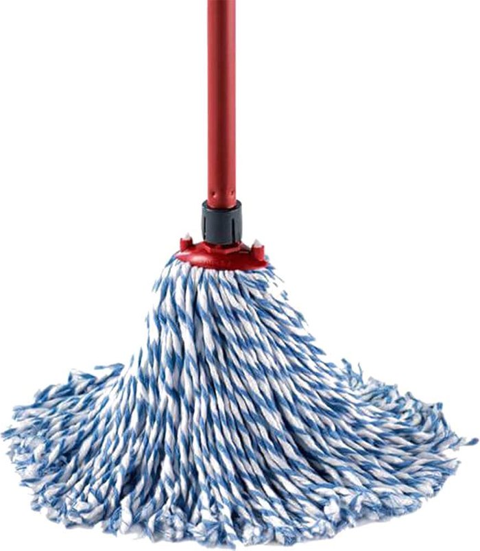 Tooled Up | Vileda Vileda Supermocio Micro & Cotton Mop - Red Vileda Vileda Supermocio Micro & Cotton Mop - Red