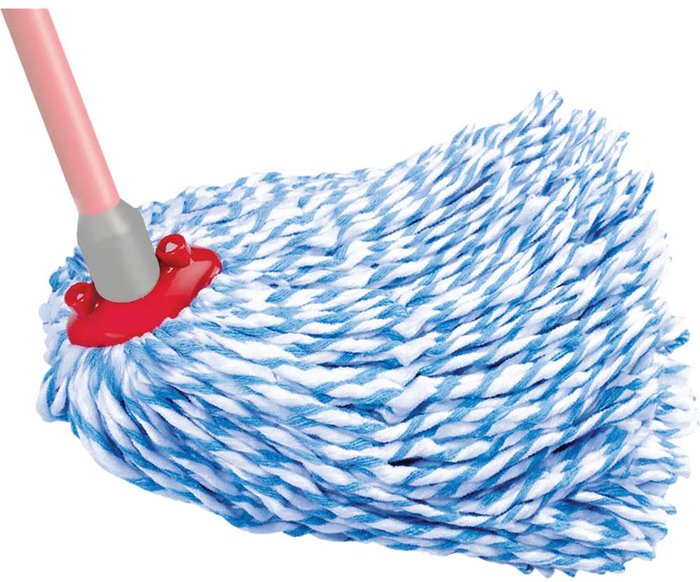 Tooled Up | Vileda Vileda SuperMocio Microfibre & Cotton Mop Refill Blue Vileda Vileda SuperMocio Microfibre & Cotton Mop Refill Blue