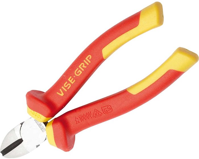 Tooled Up | Vise-Grip Vise-Grip VDE Insulated Diagonal Cutting Pliers 150mm Vise-Grip Vise-Grip VDE Insulated Diagonal Cutting Pliers 150mm