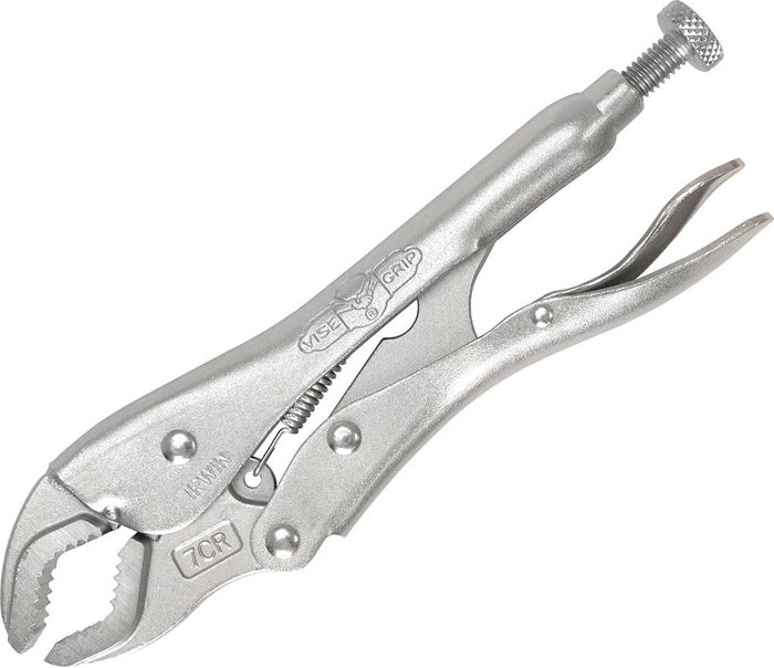 Tooled Up | Vise-Grip Vise-Grip Curved Jaw Locking Pliers 175mm Vise-Grip Vise-Grip Curved Jaw Locking Pliers 175mm
