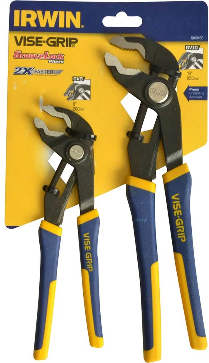 Tooled Up | Vise-Grip Vise-Grip 2 Piece Soft Grip Fast Release Locking Plier Set Vise-Grip Vise-Grip 2 Piece Soft Grip Fast Release Locking Plier Set