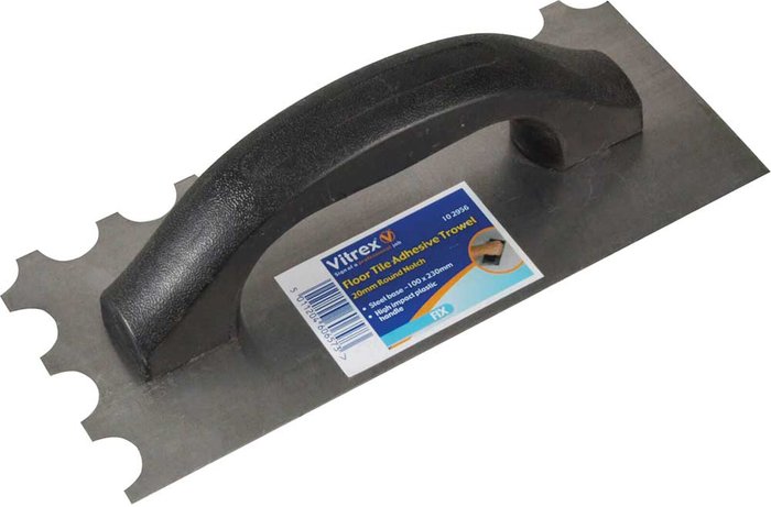 Tooled Up | Vitrex Vitrex Economy Tile Trowel Wide Notch 9 Vitrex Vitrex Economy Tile Trowel Wide Notch 9