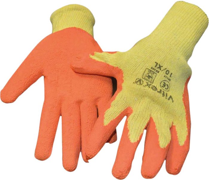 Tooled Up | Vitrex Vitrex Builders Grip Glove Yellow / Orange One Size Vitrex Vitrex Builders Grip Glove Yellow / Orange One Size