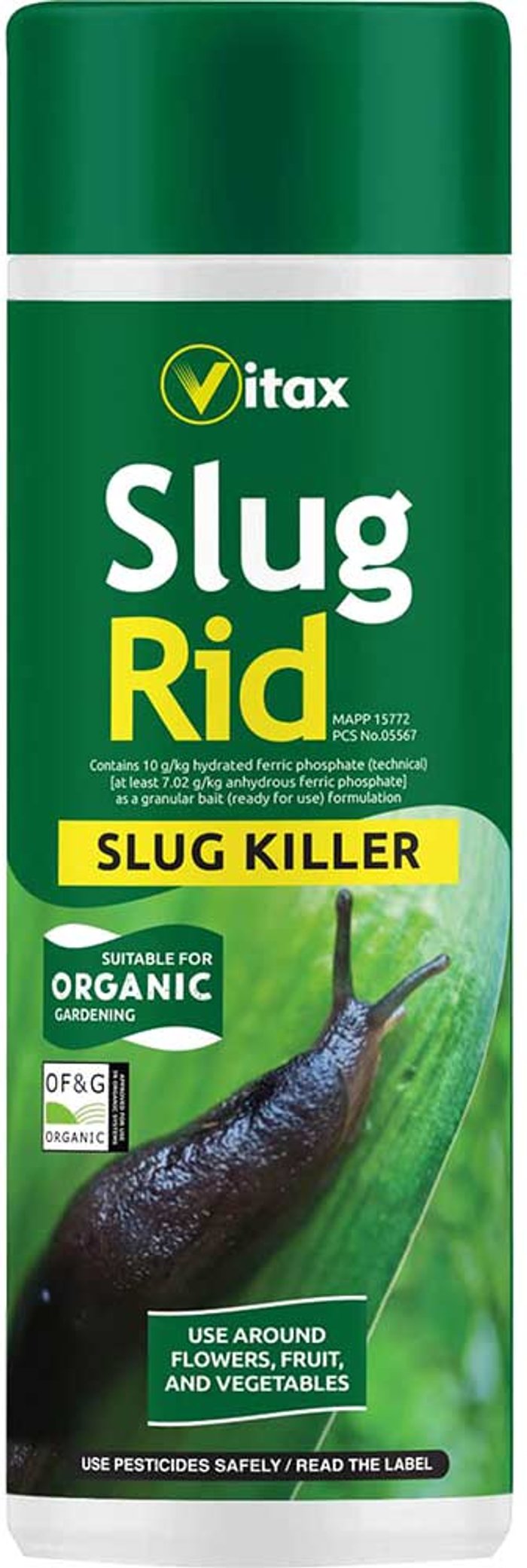 Tooled Up | Vitax Vitax Slug Rid Pellets for Killing Slugs 500g Vitax Vitax Slug Rid Pellets for Killing Slugs 500g