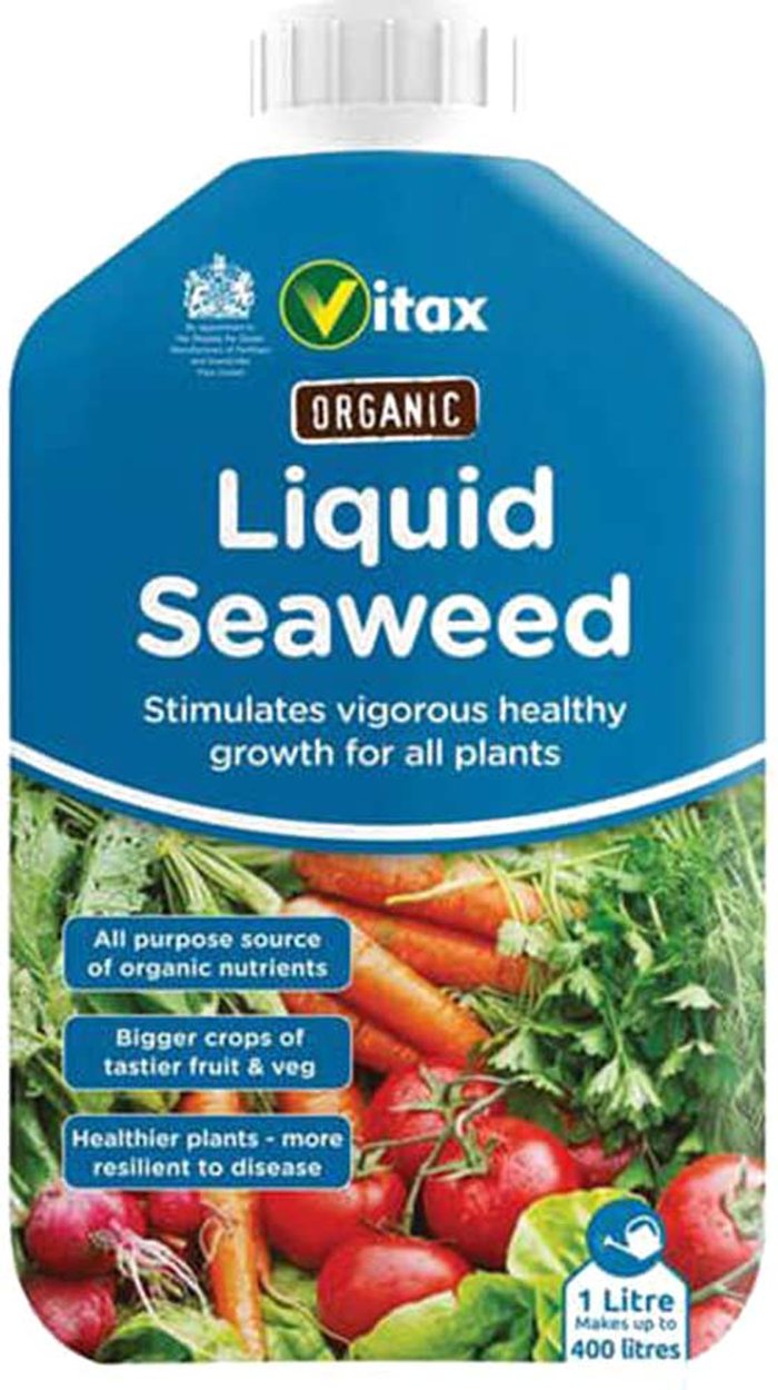 Tooled Up | Vitax Vitax Organic Liquid Seaweed Fertiliser 1l Vitax Vitax Organic Liquid Seaweed Fertiliser 1l
