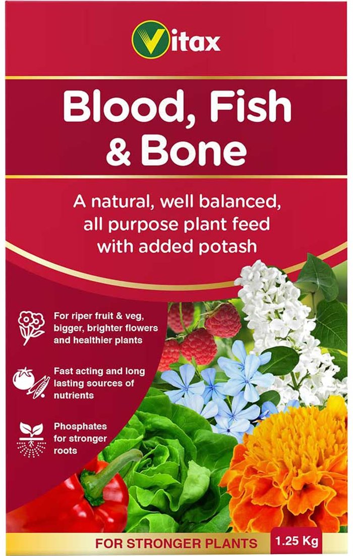 Tooled Up | Vitax Vitax Blood Fish and Bone 1.25kg Vitax Vitax Blood Fish and Bone 1.25kg