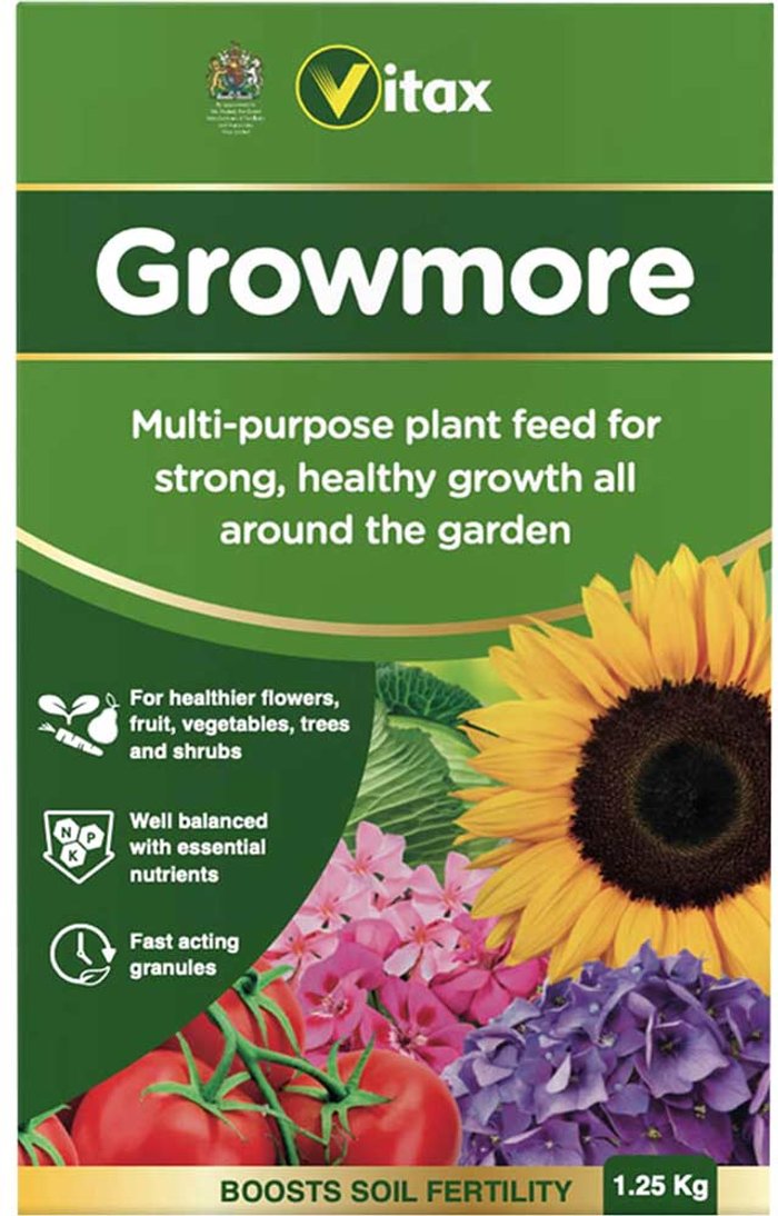 Tooled Up | Vitax Vitax Growmore Fertiliser 1.25kg Vitax Vitax Growmore Fertiliser 1.25kg