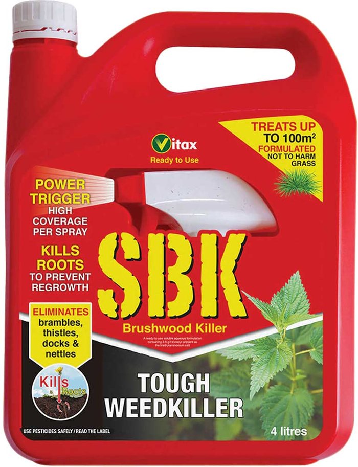 Tooled Up | Vitax Vitax Sbk Brushwood Killer Ready To Use 4l Vitax Vitax Sbk Brushwood Killer Ready To Use 4l