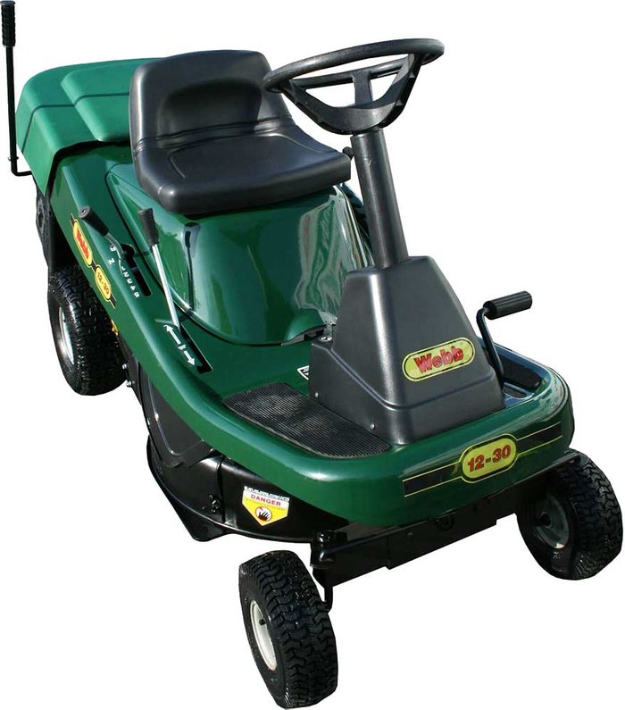 Tooled Up | Webb Webb WE12530 Petrol Ride On Lawnmower 77cm Webb Webb WE12530 Petrol Ride On Lawnmower 77cm