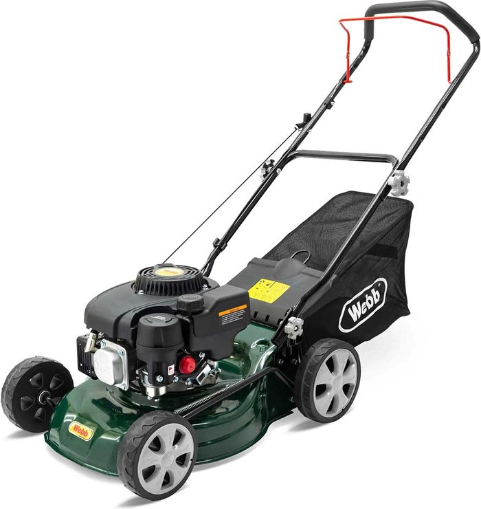 Tooled Up | Webb Webb WER410HP Classic Petrol Rotary Lawnmower 410mm Webb Webb WER410HP Classic Petrol Rotary Lawnmower 410mm