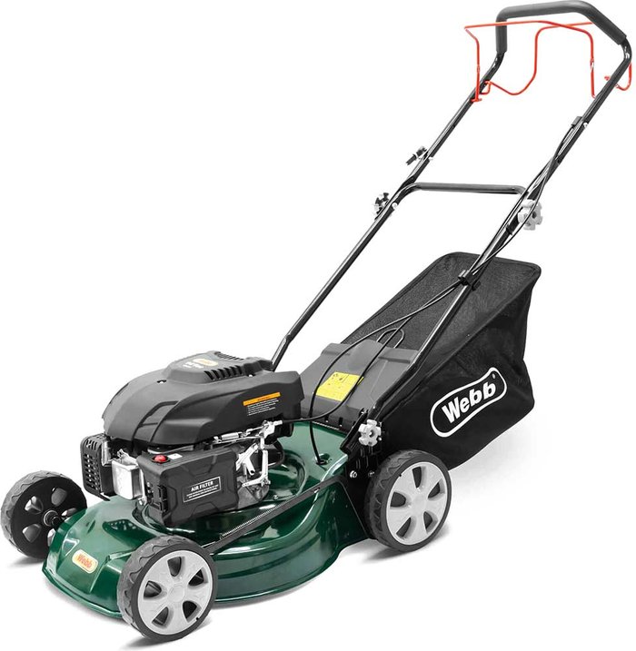 Tooled Up | Webb Webb WER460SP Classic Self Propelled Petrol Rotary Lawnmower 460mm Webb Webb WER460SP Classic Self Propelled Petrol Rotary Lawnmower 460mm