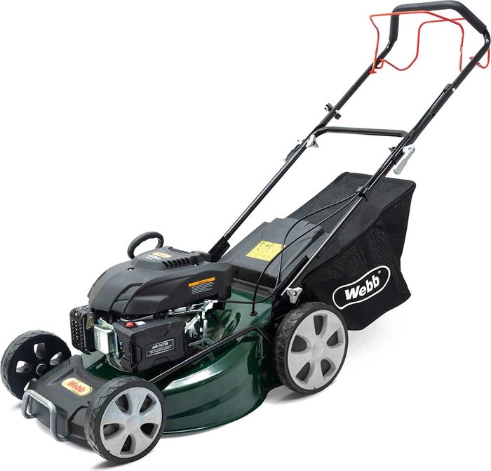Tooled Up | Webb Webb WER510SP Classic Self Propelled Petrol Rotary Lawnmower 510mm Webb Webb WER510SP Classic Self Propelled Petrol Rotary Lawnmower 510mm