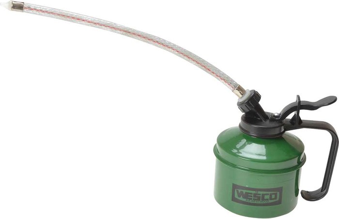 Tooled Up | Wesco Wesco Metal Oil Can and Flexible Spout 350ml Wesco Wesco Metal Oil Can and Flexible Spout 350ml