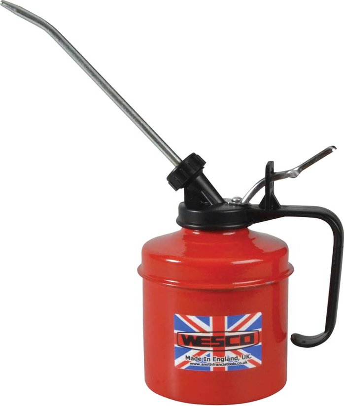 Tooled Up | Wesco Wesco Metal Oil Can and Metal Spout 500ml Wesco Wesco Metal Oil Can and Metal Spout 500ml
