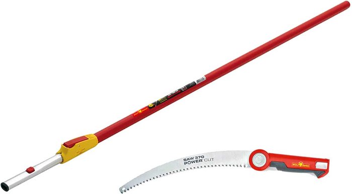 Tooled Up | Wolf Garten Wolf Garten P591 Multi Change Telescopic Tree Pruning Saw 4m Wolf Garten Wolf Garten P591 Multi Change Telescopic Tree Pruning Saw 4m