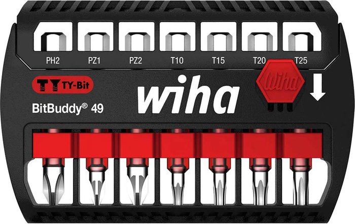 Tooled Up | Wiha Wiha 7 Piece Bit Buddy Screwdriver Bit Set Wiha Wiha 7 Piece Bit Buddy Screwdriver Bit Set