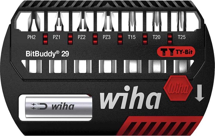 Tooled Up | Wiha Wiha 8 Piece Bit Buddy Screwdriver Bit Set Wiha Wiha 8 Piece Bit Buddy Screwdriver Bit Set