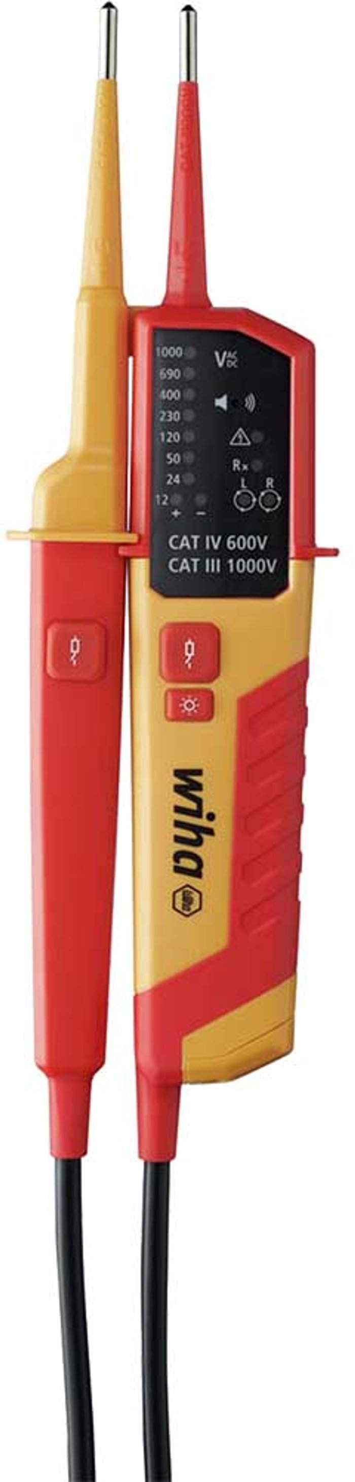 Tooled Up | Wiha Wiha Voltage And Continuity Tester 12-1000 V AC Wiha Wiha Voltage And Continuity Tester 12-1000 V AC