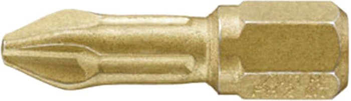 Tooled Up | Wiha Wiha Gold Pozi Screwdriver Bits PZ1 25mm Pack of 3 Wiha Wiha Gold Pozi Screwdriver Bits PZ1 25mm Pack of 3