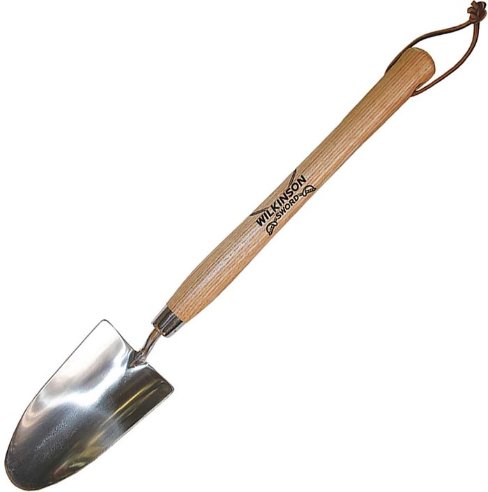 Tooled Up | Wilkinson Sword Wilkinson Sword Stainless Steel Long Handled Garden Trowel Wilkinson Sword Wilkinson Sword Stainless Steel Long Handled Garden Trowel