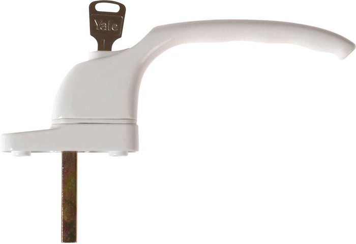 Tooled Up | Yale Yale PVCu Window Handle White Pack of 1 Yale Yale PVCu Window Handle White Pack of 1