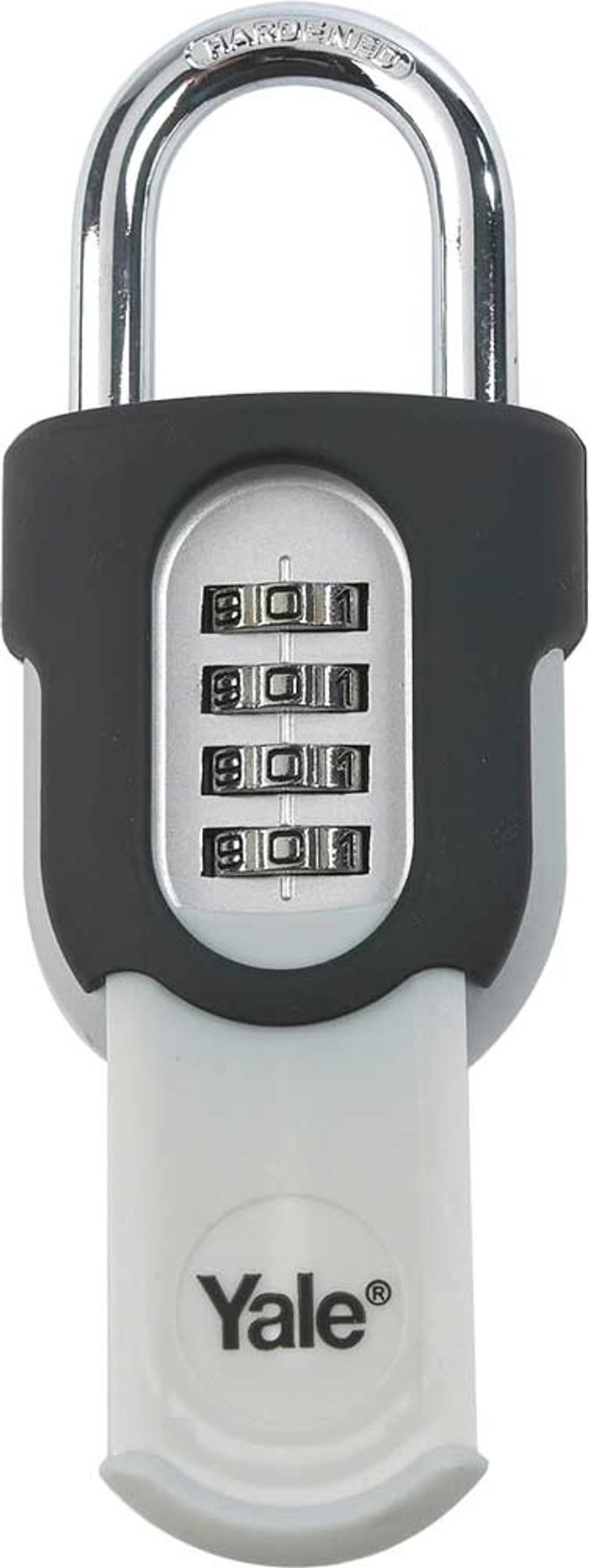 Tooled Up | Yale Yale 4 Digit Combination Padlock and Sliding Cover 50mm Standard Yale Yale 4 Digit Combination Padlock and Sliding Cover 50mm Standard
