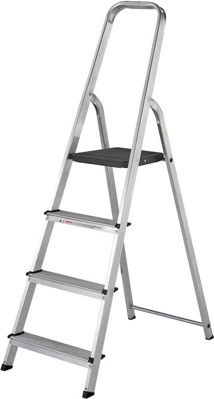 Tooled Up | Werner Werner Atlas High Handrail Step Ladder 4 Werner Werner Atlas High Handrail Step Ladder 4