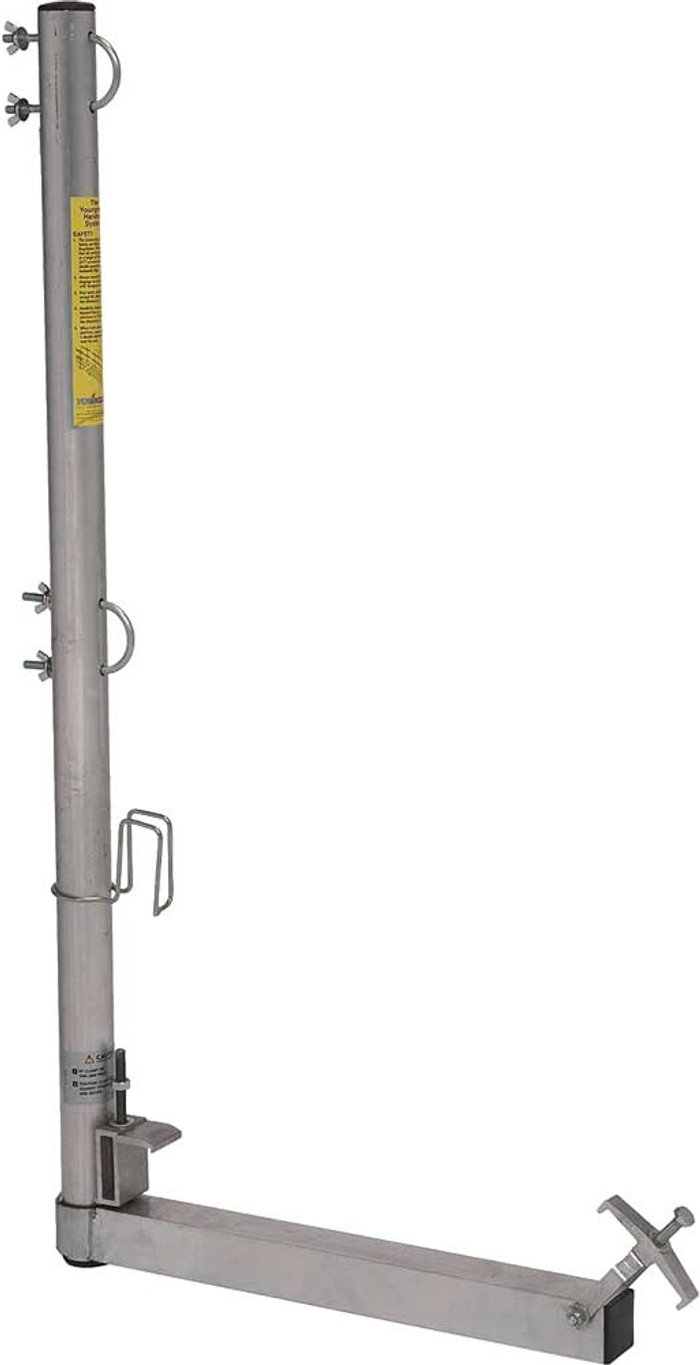 Tooled Up | Youngman Youngman Double Guardrail Handrail Post for 450mm Boards Youngman Youngman Double Guardrail Handrail Post for 450mm Boards