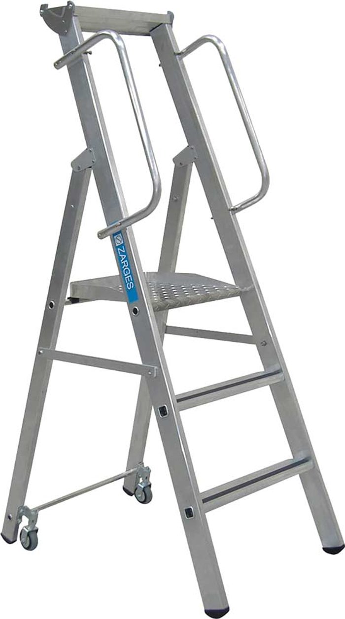 Tooled Up | ZARGES Zarges Mobile Master Step Ladder 3 ZARGES Zarges Mobile Master Step Ladder 3