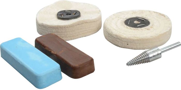 Tooled Up | Zenith Zenith Profin Polishing Kit for Non Ferrous Metals Zenith Zenith Profin Polishing Kit for Non Ferrous Metals