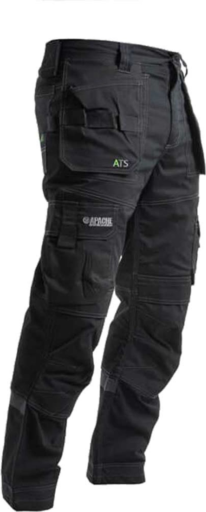 Tooled Up | Apache Apache Mens Cavendish Rip Stop Stretch Work Trousers Black 42 Apache Apache Mens Cavendish Rip Stop Stretch Work Trousers Black 42