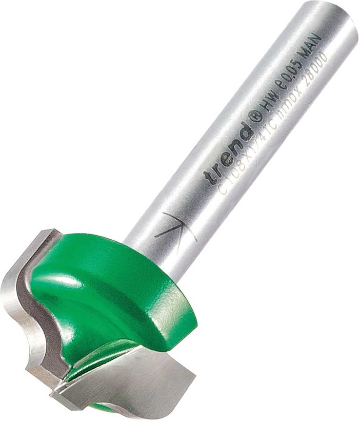 Tooled Up | Trend Trend CRAFTPRO Ogee Panel Router Cutter 19.1mm 11.1mm 1/4 Trend Trend CRAFTPRO Ogee Panel Router Cutter 19.1mm 11.1mm 1/4
